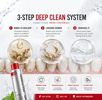 Smylux® Breath Freshen & Stain Whitening Mouthwash