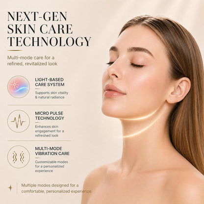Electric V Face Massager – Double Chin & Jawline Toning Device, 6 Modes and 12 Gear Adjustable Intensities