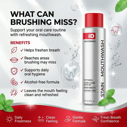 Smylux® Breath Freshen & Stain Whitening Mouthwash